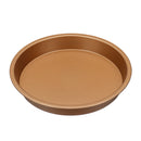 8 Inch Non-stick Pizza Pan Tray Plate Round Carbon Steel Fit for 4.2-6.8QT Air Fryer