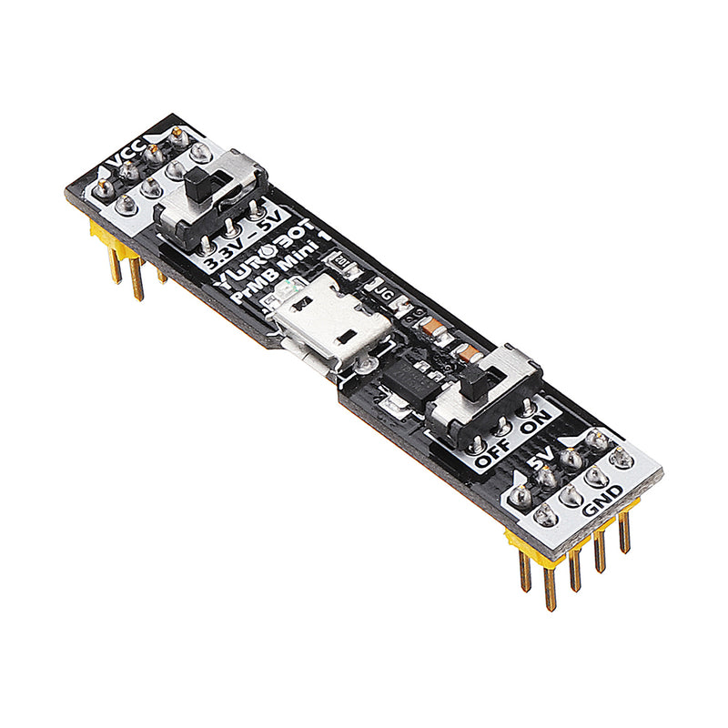 3pcs YwRobot Breadboard Power Supply Module Circuit Test 3.3V 5V Switchable For