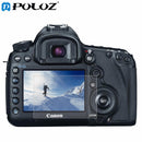 PULUZ Camera 2.5D Curved Edge 9H Hardness Tempered Glass Screen Protector for Canon 5D  Mark III