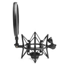 Microphone Suspension Boom Scissor Arm Stand Shock Mount for Studio Live Broadcast