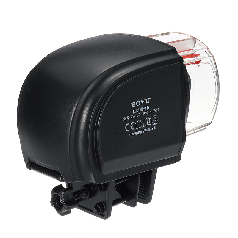 ZW-82 Digital LCD Automatic Aquarium Fish Feeder Fish Tank Food Dispenser Timer