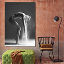 Nordic Dancing Girl Canvas Oil Printed Paintings Home Wall Poster Decor Unframed Decorations