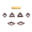 Machifit 7pcs Carbide Insert Set for 10mm Shank Turning Tool Holder
