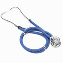 Double Head Both Side Professional Clinical Classic Doctor Stethoscope Dark blue
