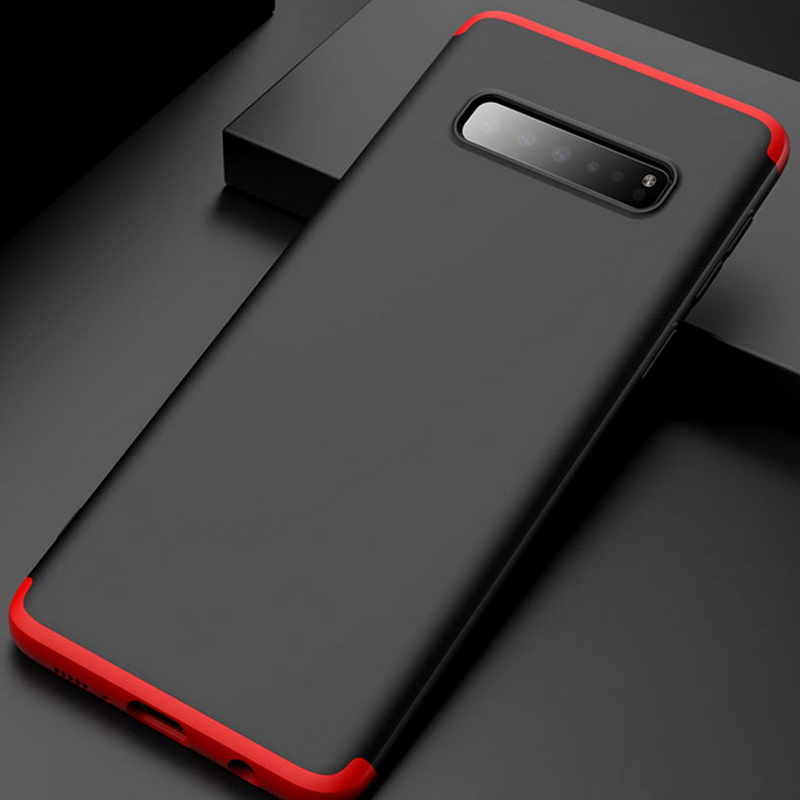 Bakeey 3 in 1 Double Dip 360 Hard PC Protective Case for Samsung Galaxy S10 5G 2019