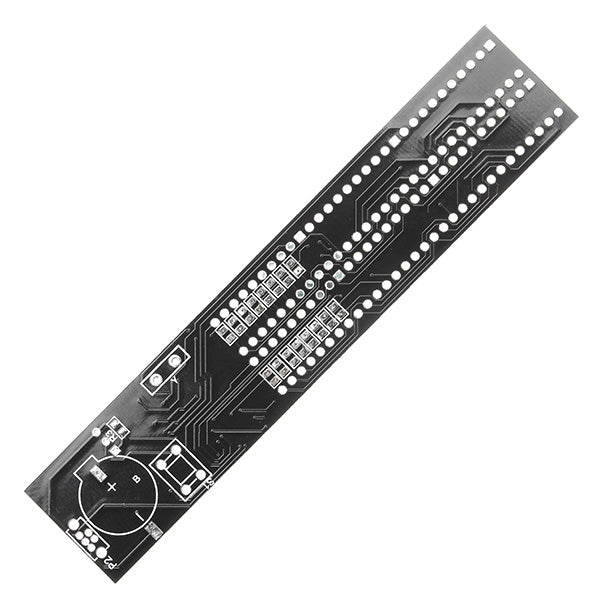 Dual Channels 30 Segments Volume UV Table Remote Control DIY Electronic Clock Music Spectrum Kit