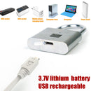 Security keyless USB Rechargeable Door Lock Fingerprint Smart Padlock Quick Unlock Zinc Alloy Metal Self Developing Chip