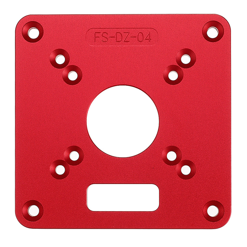 Woodworking 120x120mm Aluminum Alloy Router Table Insert Plate Mounting Base Plate for MAKITA RT0700C WORX Aoben