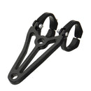 39mm-41mm Motorcycle Headlight Bracket Turn Signal Lights Holder Aluminum Black