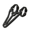 39mm-41mm Motorcycle Headlight Bracket Turn Signal Lights Holder Aluminum Black