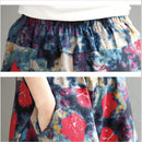 Original Folk Custom Harem Spring Loose large Yoga Wide Legs Pants