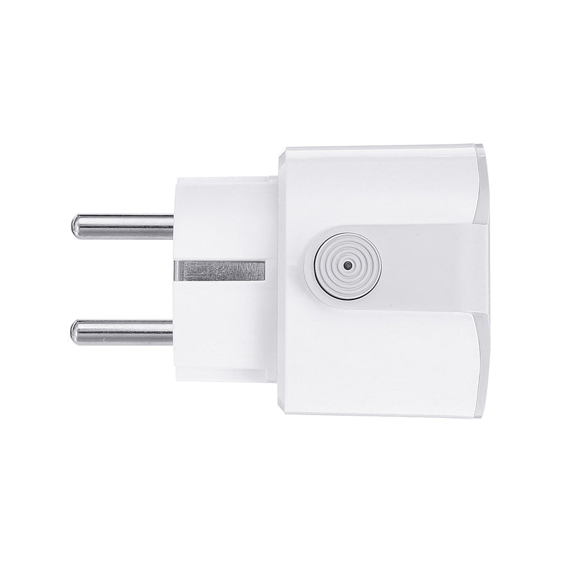 Smart WiFi Socket Voice Remote Control Electricity Statistics Timing Electric Plug Socket European Socket Compatible with Amazon Alexa IFTT Google Home Assistance