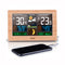 FanJu FJ3378 Digital Alarm Clock Weather Station Wall Indoor Outdoor Temperature Humidity Watch