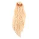 Fashion DIY Long Curly Hair Wig Wavy Hairpiece for 1/3 BJD Doll Hair Accessory Light Golden