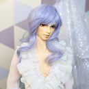 Fashion DIY Long Curly Hair Wig Wavy Hairpiece for 1/3 BJD Doll Hair Accessory