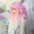 Excellent Workmanship Dolls DIY Making and Repair Accessory Doll Curly Hair Wig for 1/3 BJD Dolls