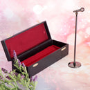 1/6 Scale Adjustable 20-30cm Microphone Model for Action Figures Hot Toys Dolls House Miniature Decor Black