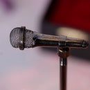 1/6 Scale Adjustable 20-30cm Microphone Model for Action Figures Hot Toys Dolls House Miniature Decor Black
