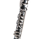 1/6 Copper Oboe Hautbois Model with Stand Musical Instrument Decor for Action Figures 12inch Dolls Accessory