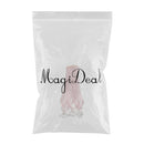 Fashion 25cm DIY Doll Wigs Long Curly Wavy High Temperature Wire Handmade Light Pink