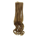 Fashion 25cm DIY Doll Wigs Long Curly Wavy High Temperature Wire Handmade Chestnut