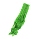 Fashion 25cm DIY Doll Wigs Long Curly Wavy High Temperature Wire Handmade Green