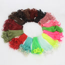 Fashion 25cm DIY Doll Wigs Long Curly Wavy High Temperature Wire Handmade Peach Pink