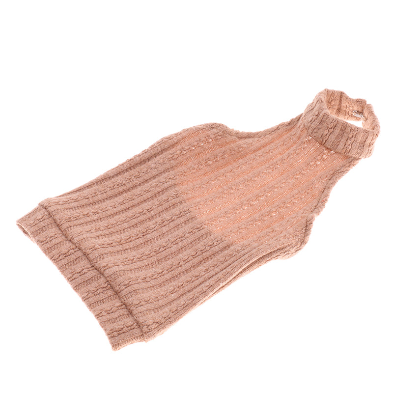 1/3 BJD Doll Knitted Flower Sweater Backless Turtleneck Vest Dress for 1/3 BJD DZ AS LUTS Dolls Clothing Accessory