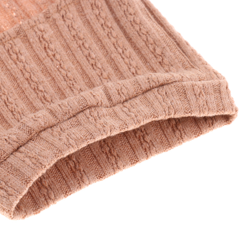 1/3 BJD Doll Knitted Flower Sweater Backless Turtleneck Vest Dress for 1/3 BJD DZ AS LUTS Dolls Clothing Accessory