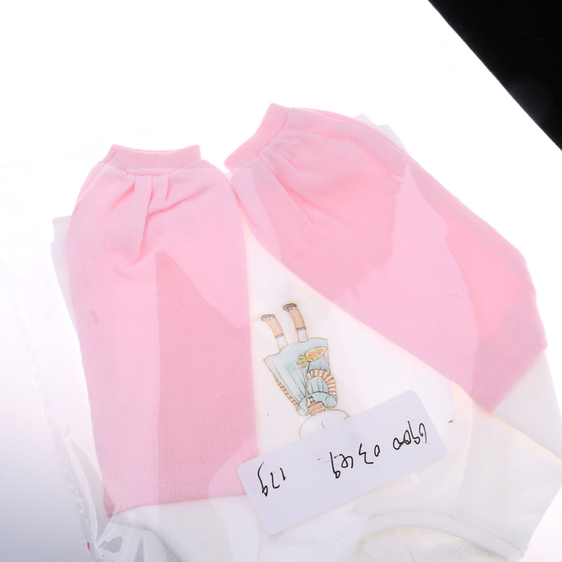 1/4 BJD Doll Long Sleeve Pullover Sweatshirt Tops Clothes for MSD LUTS DOD DZ Dolls Casual Outfit Pink