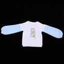Fashion Round Neck Sweatshirt Pullover Casual Wear for 1/4 BJD Dollfie LUTS DOD AS Dolls Clothes Accessory Blue