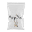 Miniature Gold Finish Electric Guitar Model Toy Hobby Collectibles Gifts 1/6 Scale