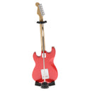 1:6 Red Electric Guitar Miniature Dolls House Musical Instrument Music Room Decoration Accessories