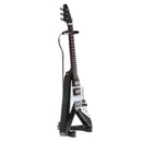 1:6 V-Shape Electric Guitar Miniature Dolls House Musical Instrument Music Room Decoration Accessories