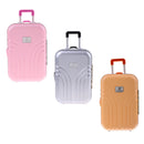1/6 Scale Dollhouse Miniature Suitcase Toy Fashion Dolls Accessories Orange