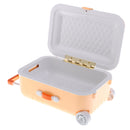 1/6 Scale Dollhouse Miniature Suitcase Toy Fashion Dolls Accessories Orange