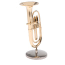 Miniature 1:4 Copper Baritone Music Instrument Model Display Home Decor Educational Toy Kids Birthday Gift