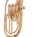 Miniature 1:4 Copper Baritone Music Instrument Model Display Home Decor Educational Toy Kids Birthday Gift