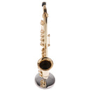 Miniature 14cm Copper Saxophone Music Instrument Model Display Home Decor Educational Toy Kids Birthday Gift