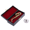 19cm Copper Saxophone Model Musical Woodwind Instrument Miniature Home Office Desktop Decoration Dolls Accessory Kids Gift