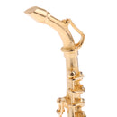 19cm Copper Saxophone Model Musical Woodwind Instrument Miniature Home Office Desktop Decoration Dolls Accessory Kids Gift