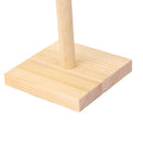 14cm Doll Wig Hair Stand Wooden Display Supporter for 1/8 BJD LUTS DOD MSD Dollfie Doll Clothes