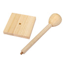 14cm Doll Wig Hair Stand Wooden Display Supporter for 1/8 BJD LUTS DOD MSD Dollfie Doll Clothes