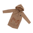 Khaki Hoodie Jacket Outfit For BJD SD17 70cm Uncle Doll DK DZ AOD DK Doll Accessories