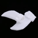 Pair of White Socks for 1/6 BJD SD DOD LUTS Dollfie Doll Outfit Accessories
