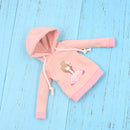 Pink Hoodie Top Outfit Clothes for 1/6 Fashion Doll Neo Blythe Azone Licca Accessory