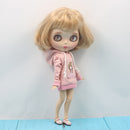 Pink Hoodie Top Outfit Clothes for 1/6 Fashion Doll Neo Blythe Azone Licca Accessory