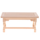 1:12 Scale Natural Wooden Dining Table Chairs Furniture Set Dollhouse Decor