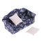 1/12 Wood Sofa Couch Cushions Set Dollhouse Living Room Furniture Accessories Decoration Dark Blue
