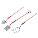 1:12 Dollhouse Miniature 3pcs Farming Tools Kit Fairy Garden Accessories